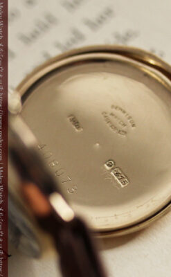 感動を呼ぶ オメガのアンティーク金無垢腕時計 【1932年製】-W1540-20