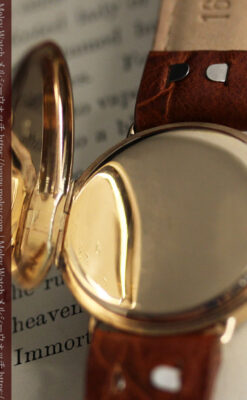 感動を呼ぶ オメガのアンティーク金無垢腕時計 【1932年製】-W1540-21