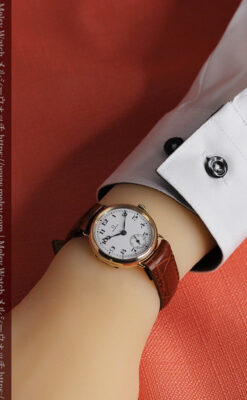 感動を呼ぶ オメガのアンティーク金無垢腕時計 【1932年製】-W1540-27