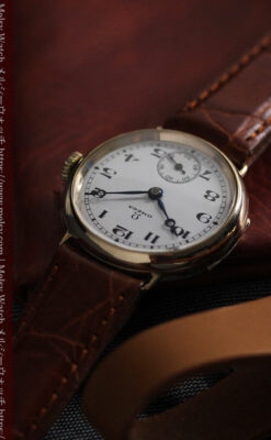 感動を呼ぶ オメガのアンティーク金無垢腕時計 【1932年製】-W1540-7