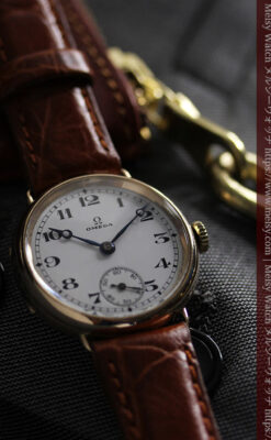 感動を呼ぶ オメガのアンティーク金無垢腕時計 【1932年製】-W1540-8