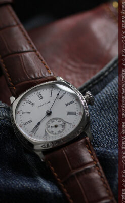 ウォルサム アンティーク腕時計 装飾入りクッション型 【1907年頃】-W1541-1