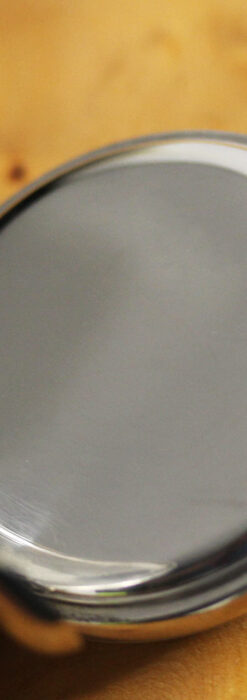 英国ベンソン 渋さが光る銀無垢アンティーク懐中時計 【1937年頃】-P2312-18