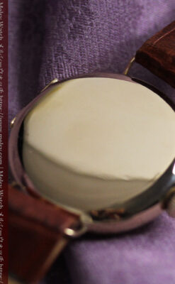 エルジン アンティーク腕時計 淡い桃色と金の文字盤 【1904年頃】-W1542-16