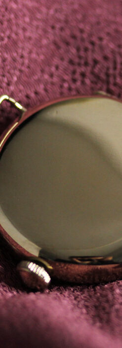 エルジン アンティーク腕時計 淡い桃色と金の文字盤 【1904年頃】-W1542-17