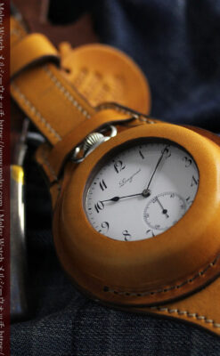 ロンジンのアンティーク懐中時計と腕時計ケース 【1913年製】-P2315-1
