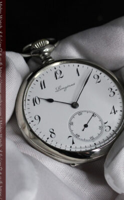 ロンジンのアンティーク懐中時計と腕時計ケース 【1913年製】-P2315-16