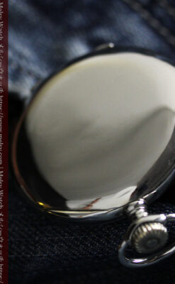 ロンジンのアンティーク懐中時計と腕時計ケース 【1913年製】-P2315-18