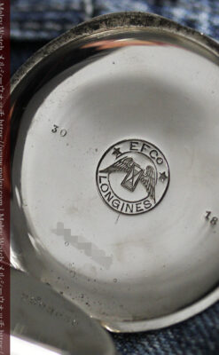 ロンジンのアンティーク懐中時計と腕時計ケース 【1913年製】-P2315-19