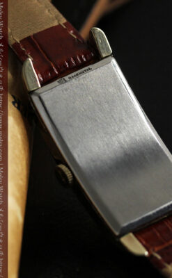 グリュエン アンティーク腕時計 上品なカーブ 【1937年頃】-W1544-16