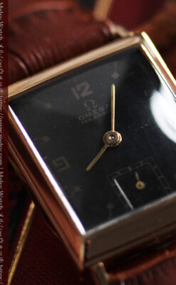 オメガのアンティーク腕時計 【1943年製】ブラック＆ローズ-W1546-3