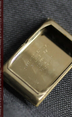 ロンジンの細身で縦長の上品なアンティーク腕時計 【1940年頃】-W1551-19