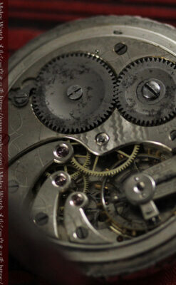 ロンジン 銀無垢アンティーク懐中時計 獅子と盾【1899年製】古典の極み-P2317-28