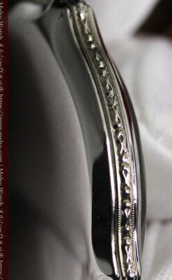 エルジン 特許を得た特殊な形のアンティーク懐中時計 【1927年製】-P2318-12