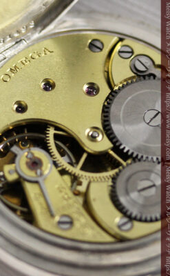 オメガの品格が伝わる銀無垢アンティーク懐中時計 【1907年製】-P2319-20