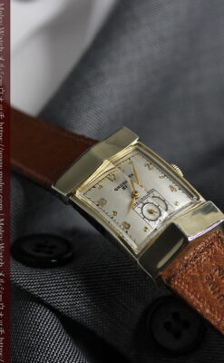 グリュエンの騎士の兜を彷彿とさせるアンティーク腕時計【1951年頃】-W1552-1