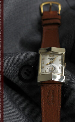 グリュエンの騎士の兜を彷彿とさせるアンティーク腕時計【1951年頃】-W1552-11