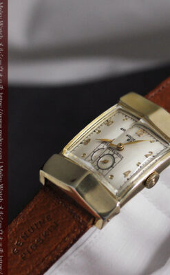 グリュエンの騎士の兜を彷彿とさせるアンティーク腕時計【1951年頃】-W1552-14