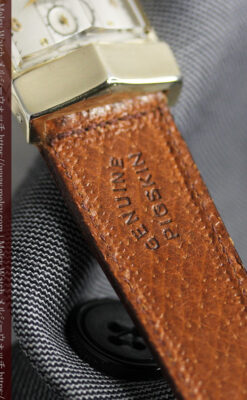 グリュエンの騎士の兜を彷彿とさせるアンティーク腕時計【1951年頃】-W1552-17