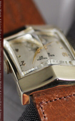 グリュエンの騎士の兜を彷彿とさせるアンティーク腕時計【1951年頃】-W1552-2