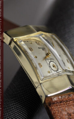 グリュエンの騎士の兜を彷彿とさせるアンティーク腕時計【1951年頃】-W1552-6