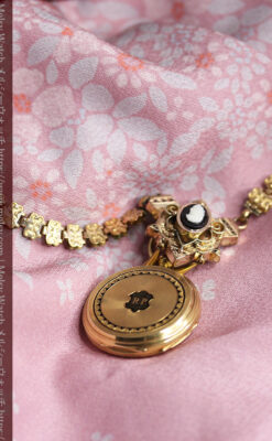 ヴァシュロン・コンスタンタン 18金無垢アンティーク懐中時計 【1880年頃】ネックレス-P2322-11