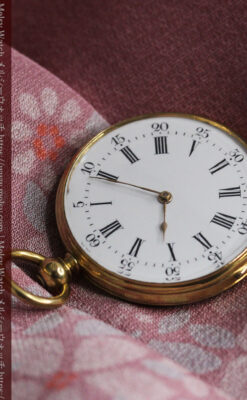 ヴァシュロン・コンスタンタン 18金無垢アンティーク懐中時計 【1880年頃】ネックレス-P2322-15