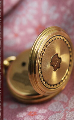 ヴァシュロン・コンスタンタン 18金無垢アンティーク懐中時計 【1880年頃】ネックレス-P2322-18