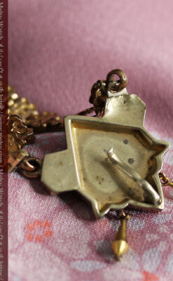 ヴァシュロン・コンスタンタン 18金無垢アンティーク懐中時計 【1880年頃】ネックレス-P2322-22