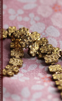 ヴァシュロン・コンスタンタン 18金無垢アンティーク懐中時計 【1880年頃】ネックレス-P2322-25