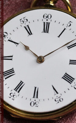 ヴァシュロン・コンスタンタン 18金無垢アンティーク懐中時計 【1880年頃】ネックレス-P2322-27