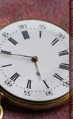 ヴァシュロン・コンスタンタン 18金無垢アンティーク懐中時計 【1880年頃】ネックレス-P2322-28