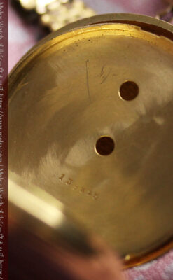 ヴァシュロン・コンスタンタン 18金無垢アンティーク懐中時計 【1880年頃】ネックレス-P2322-32