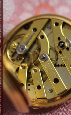 ヴァシュロン・コンスタンタン 18金無垢アンティーク懐中時計 【1880年頃】ネックレス-P2322-33