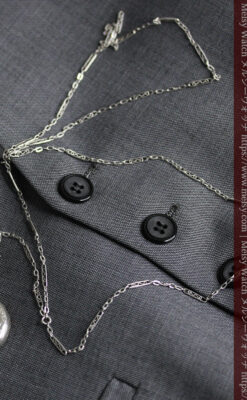 ティファニー 銀留め銀無垢アンティーク懐中時計 すずらん模様 【1913年製】-P2323-16