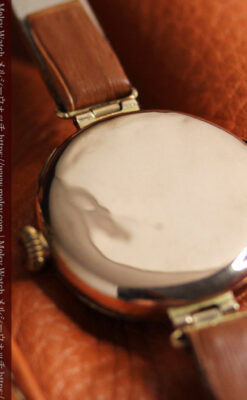 ロレックスの上品な女性用金無垢アンティーク腕時計 【1916年頃】-W1208-19