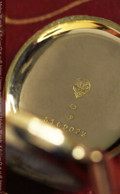 上品かつ特殊 オメガのアンティーク18金無垢腕時計 【1914年製】-W1553-23