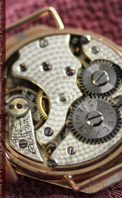 ロレックス縦長八角形 アンティーク金無垢腕時計 【1920年頃】-W1554-28