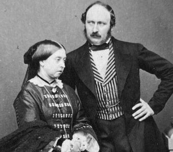 初代ビクトリア女王と王配アルバート