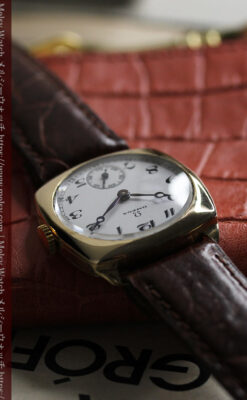 時代と風格薫る オメガのアンティーク金無垢腕時計 【1937年製】-W1561-10