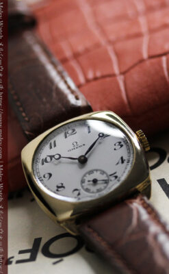 時代と風格薫る オメガのアンティーク金無垢腕時計 【1937年製】-W1561-11