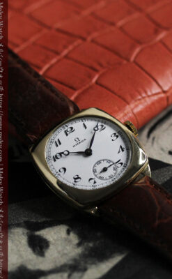 時代と風格薫る オメガのアンティーク金無垢腕時計 【1937年製】-W1561-12