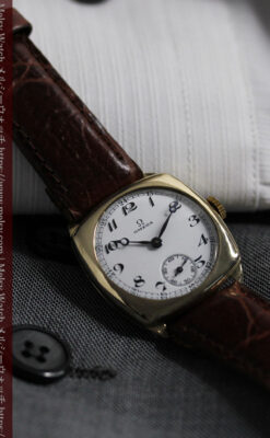 時代と風格薫る オメガのアンティーク金無垢腕時計 【1937年製】-W1561-15