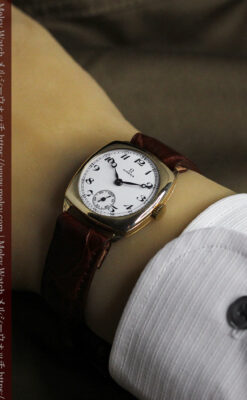 時代と風格薫る オメガのアンティーク金無垢腕時計 【1937年製】-W1561-21