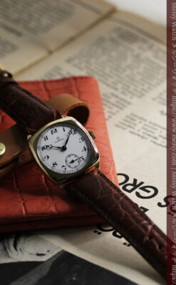 時代と風格薫る オメガのアンティーク金無垢腕時計 【1937年製】-W1561-3