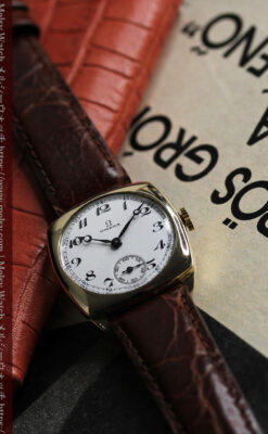 時代と風格薫る オメガのアンティーク金無垢腕時計 【1937年製】-W1561-5