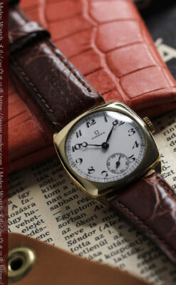 時代と風格薫る オメガのアンティーク金無垢腕時計 【1937年製】-W1561-6