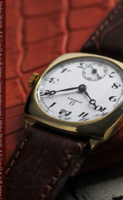 時代と風格薫る オメガのアンティーク金無垢腕時計 【1937年製】-W1561-9