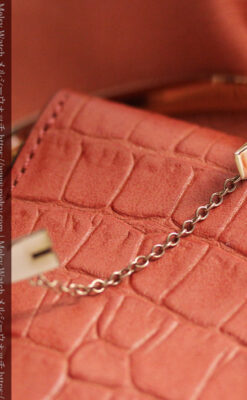 サファイアとダイヤの金無垢アンティークバングル・ブレスレット 【1906年頃】-A0309-12