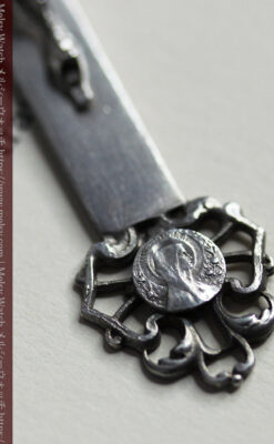 渋い雰囲気が伝わる 大人のアンティーククロス・十字架 【1900年頃】-A0313-10